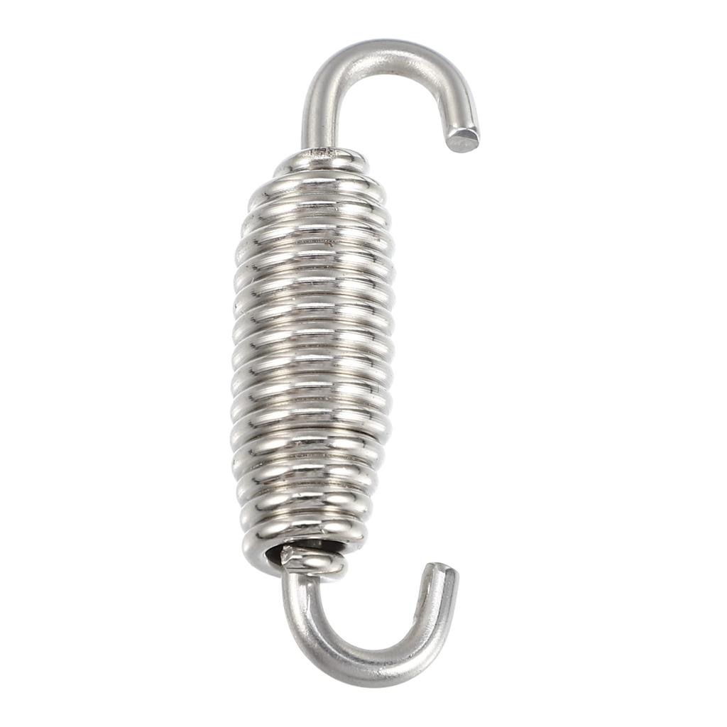 uxcell Motorcycle Universal Exhaust Pipe Spring 55mm Stainless Steel Exhaust