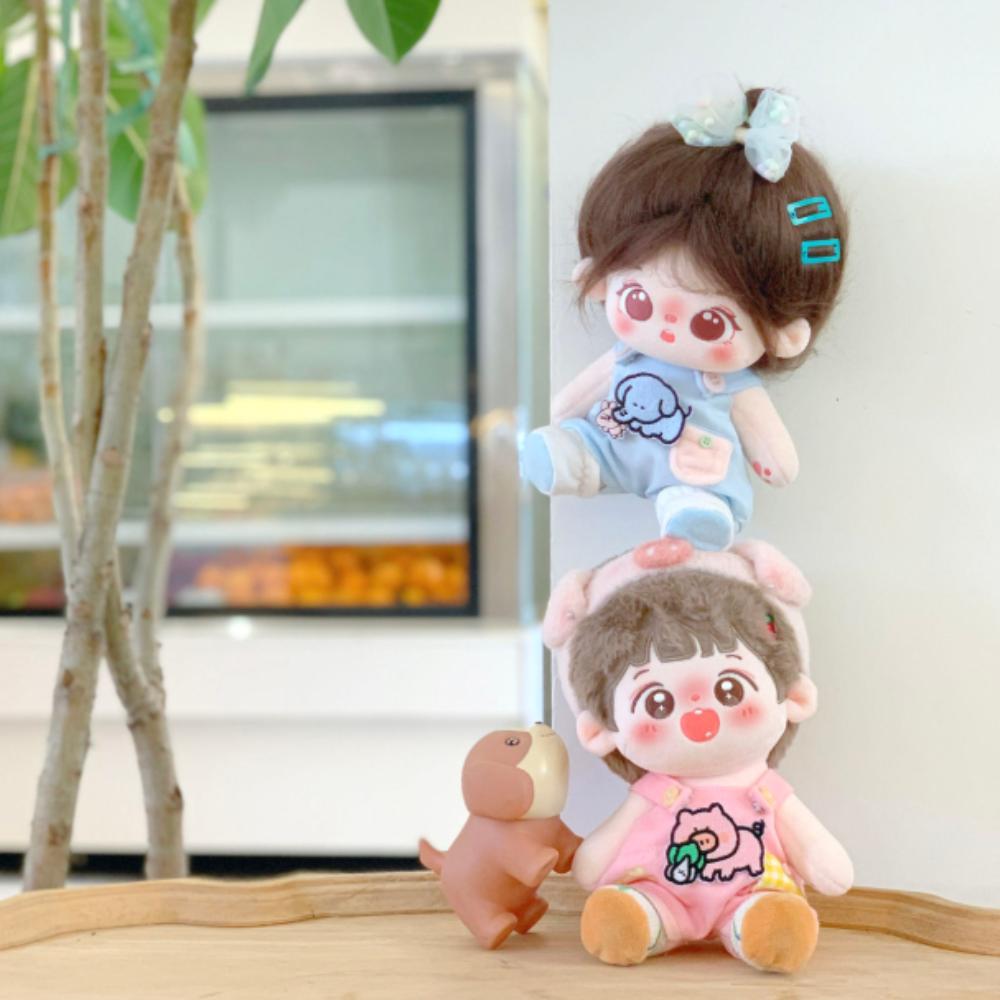 Strap Pants 20cm Cotton Doll Clothes Cartoon Animal Plush Doll Clothes  20cm Cotton Doll