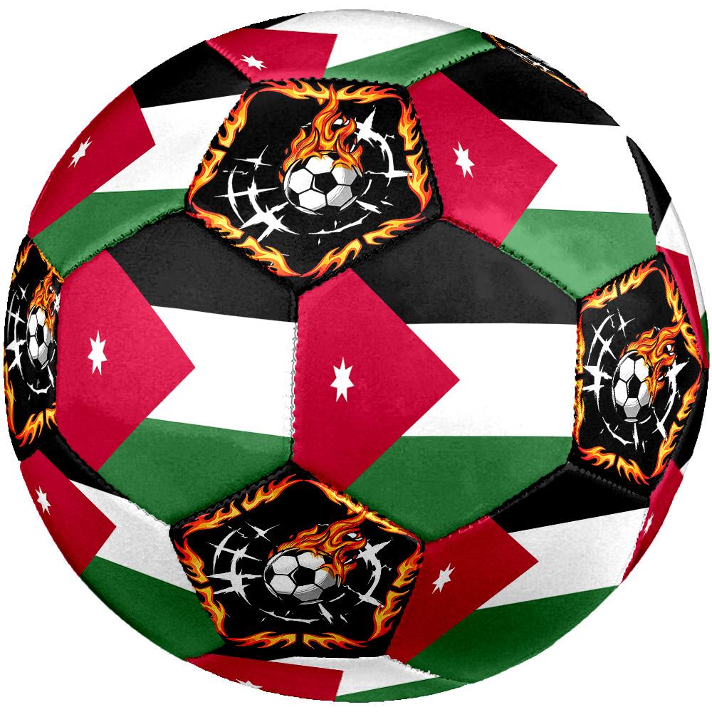 1pc Jordanian Sports Theme Size 5 Soccer Ball Professional Match Training Football Indoor &Outdoor Sports Ball Lightweight Durable c6638
