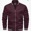 Men's Lightweight Windproof Bomber Jacket - Casual European Size Outerwear