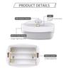 Battery Powered LED Night Lamp Wireless Closet Light Mini Motion Sensor Stairs Wall Lights For Toilet Bedroom Cabinet Lighting