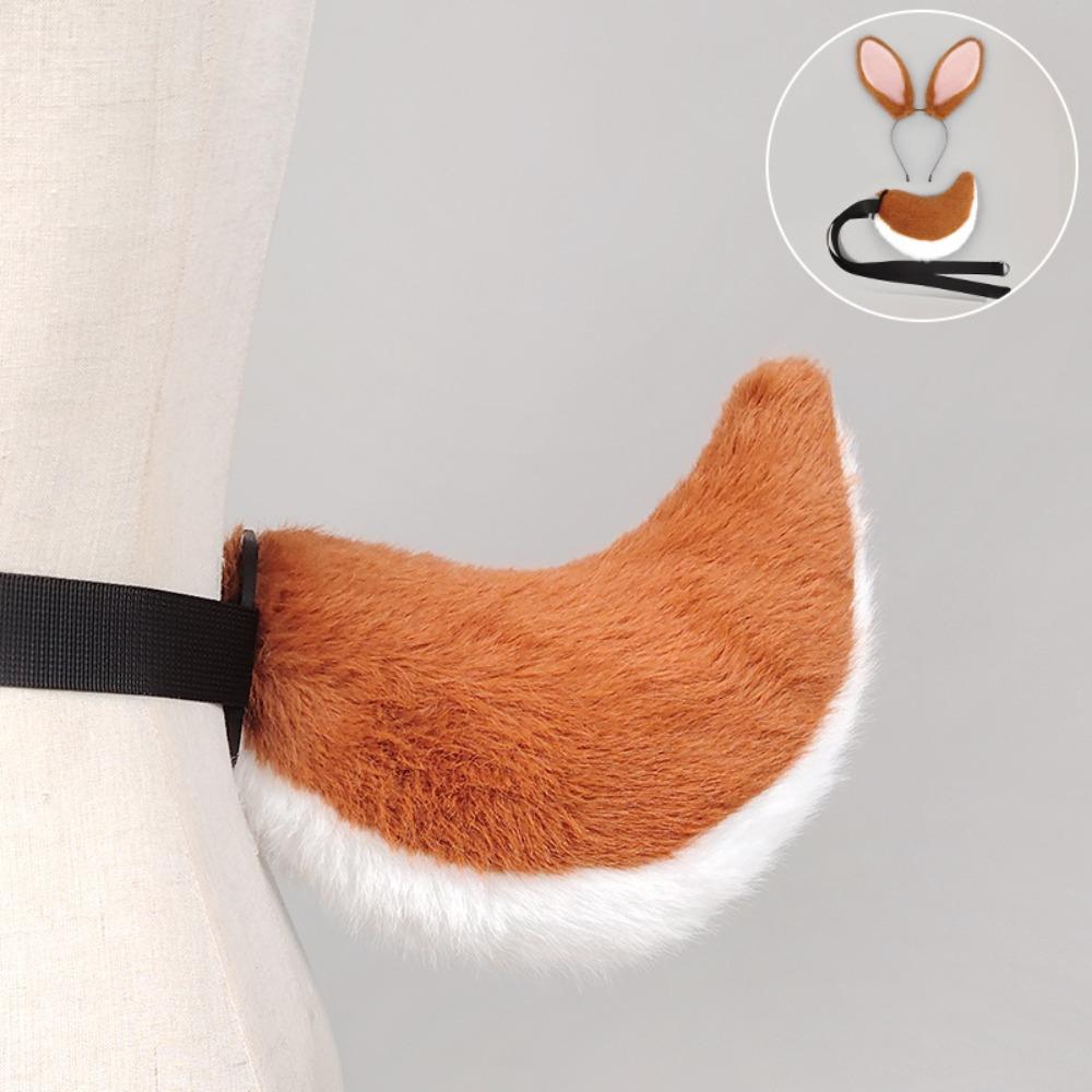Animal Ear Long Rabbit Ears Headband Cute Decorative Headband Plush Bunny Ear Hair Hoop  Daily Wear