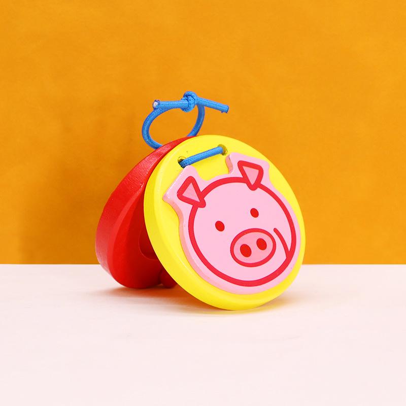 Animal Orff Wooden Castanets - Early Education Children s Percussion Toy