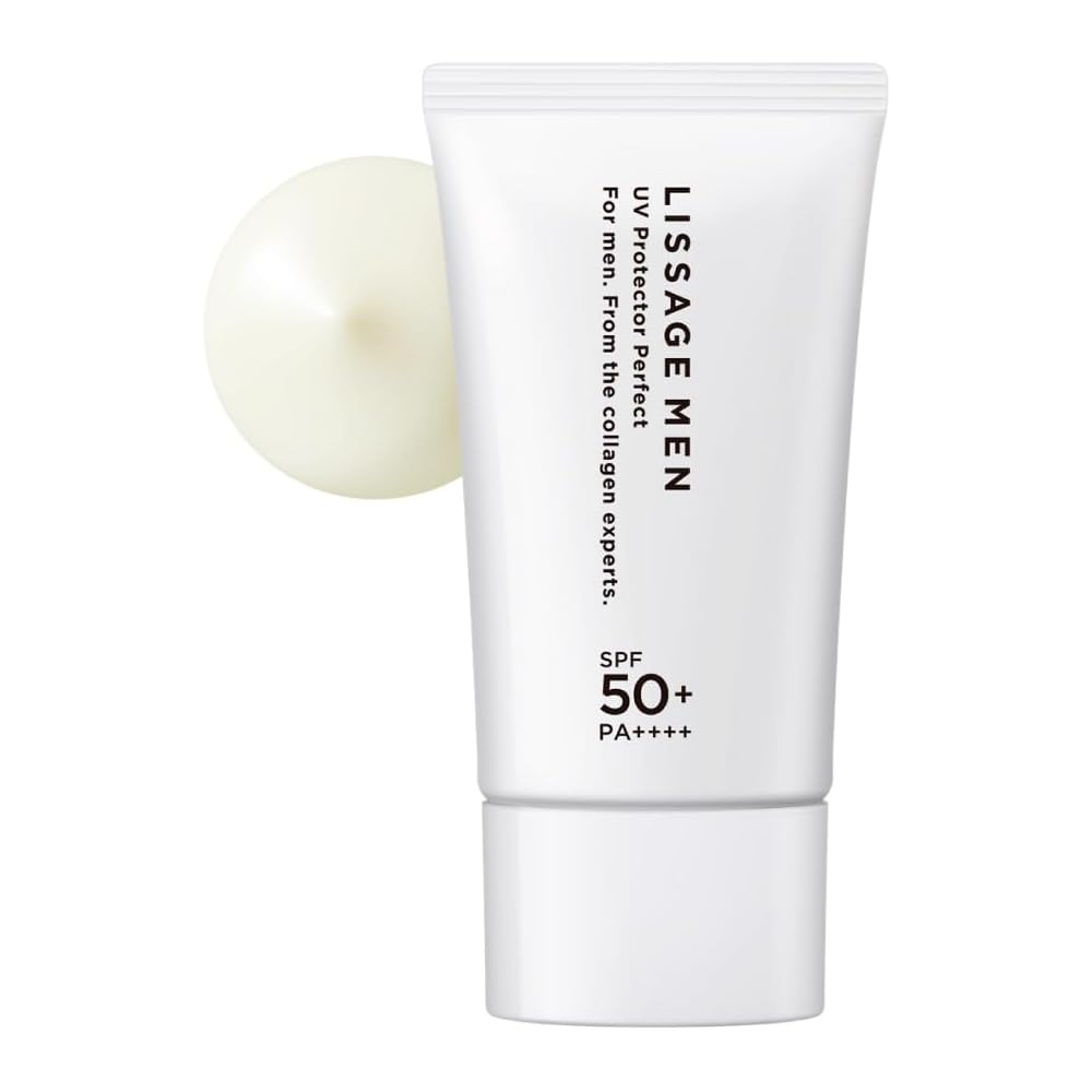 

LISSAGE MEN UV Protector Perfect Gel 50g SPF50+ PA++++ Water-Resistant Sunscreen for Men