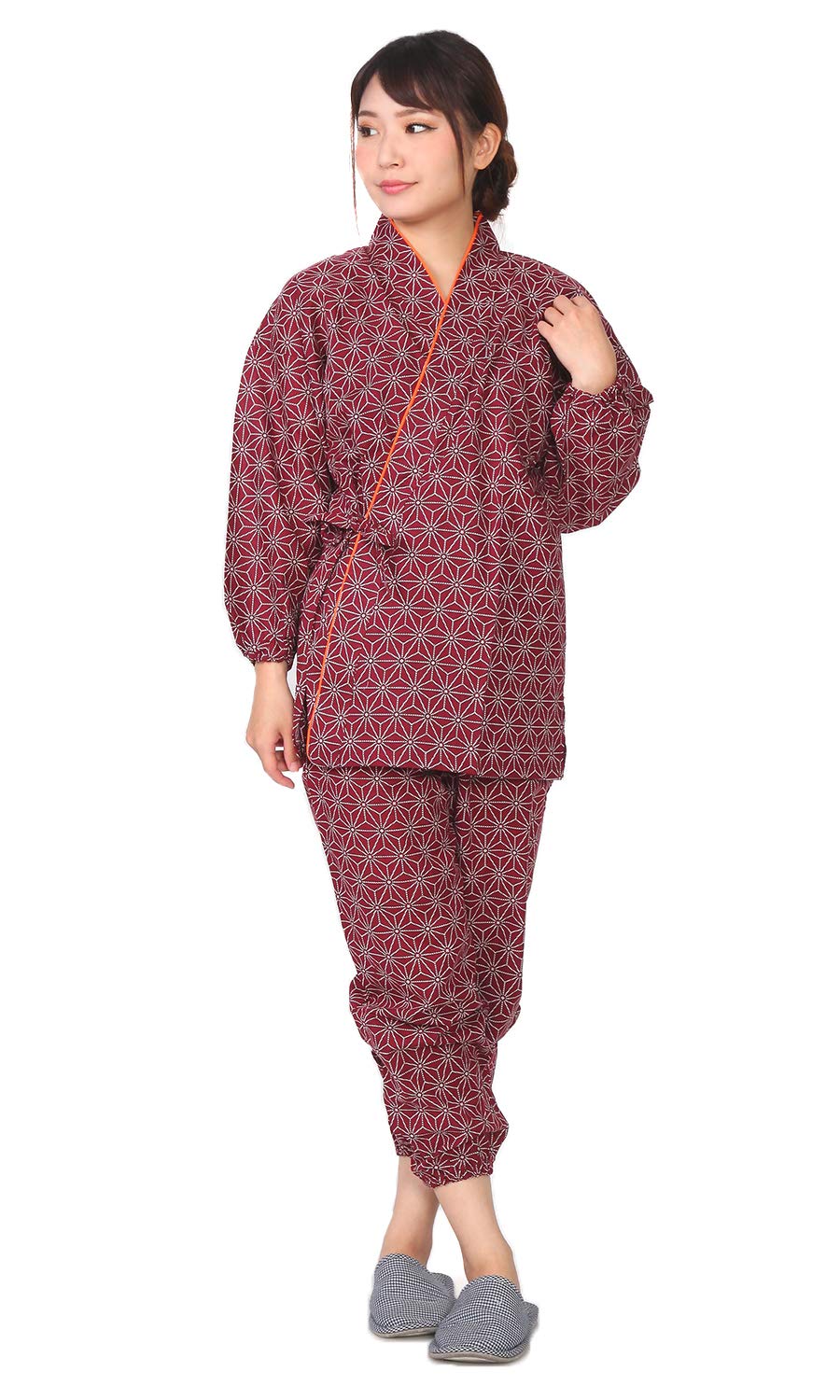 

[Самуэ] Женский Асаноха (красный) Размер M 100% Хлопок Рабочая одежда