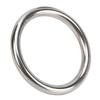 7 Pcs Silver O Ring Rustproof Solid Round Buckle Durable Stainless Steel O Ring  Diving Accessory
