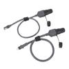 Ethernet Adapter for Enterprise Antenna 24AWG 1200Mbps Transfer Rate IP68 SPX To RJ45 Cable Coupler