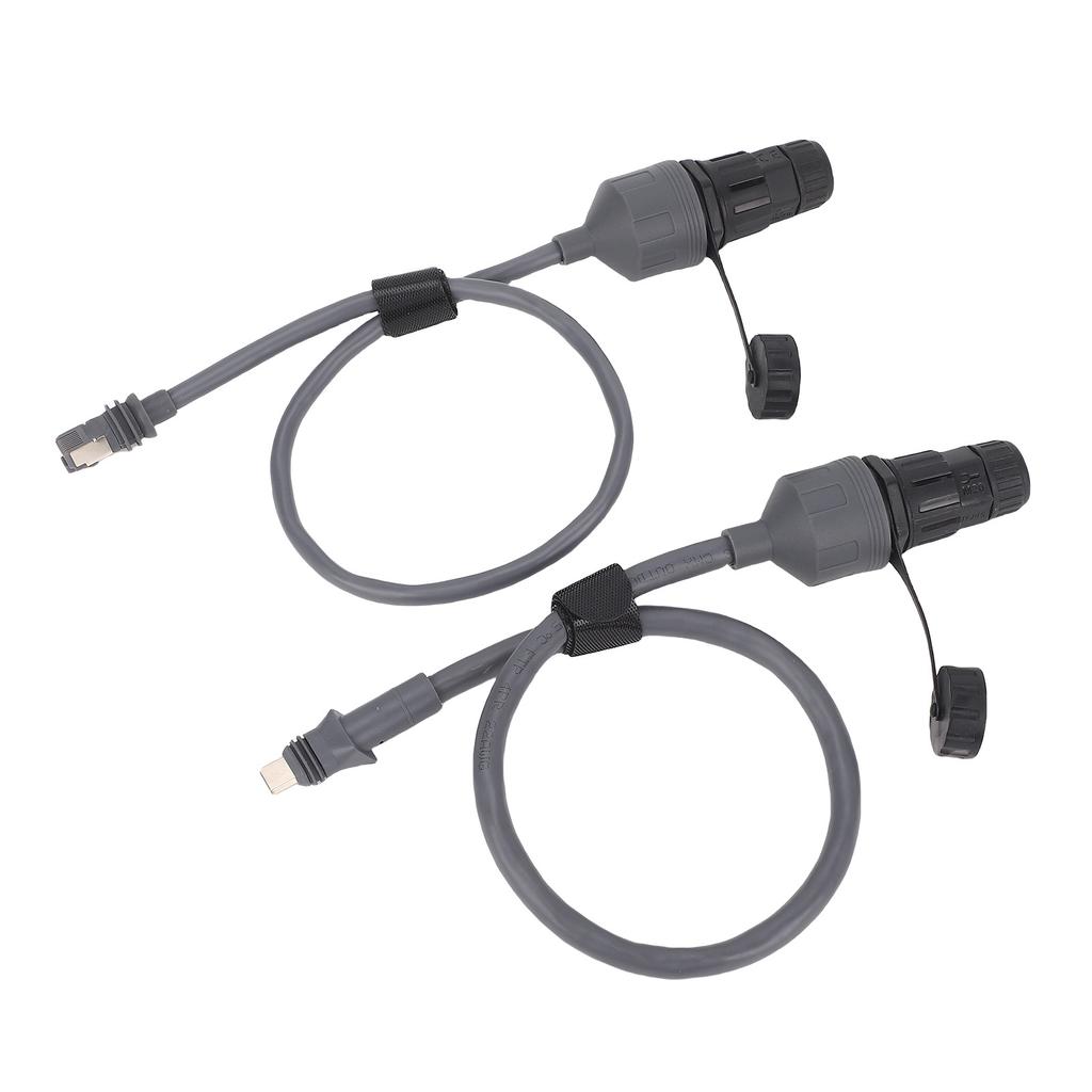 Ethernet Adapter for Enterprise Antenna 24AWG 1200Mbps Transfer Rate IP68 SPX To RJ45 Cable Coupler