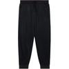 Loose Long Tapered Cuffed Cotton Casual Pants With All Over Letter Jacquard Men Bottoms XM001356-AF16259-FC022