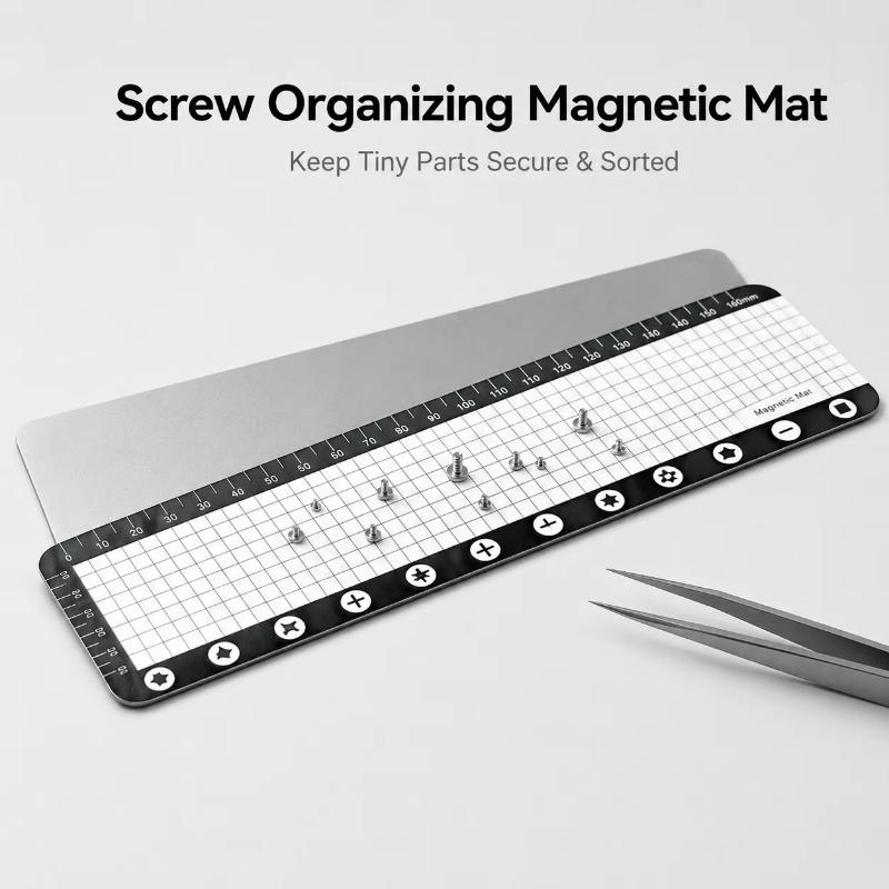 Magnetic Screw Storage Mat Soft Silicone Repair Pad For Phone Tablet Laptop Precision Disassembly Pro Maintenance Tool Work Pad