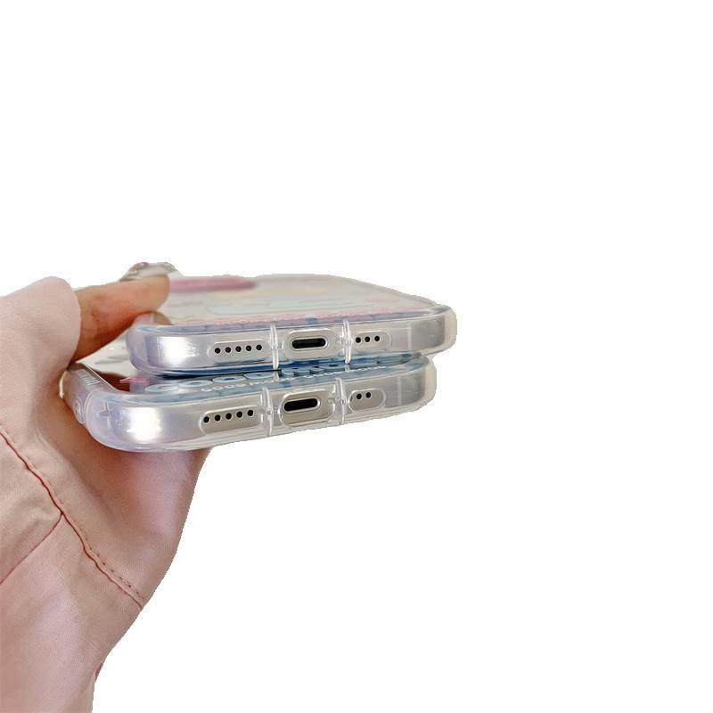 Viel Glück und Spaß Handyhülle Ist Geeignet für IPhone15promax Spiegel Apple 14/13/12/16