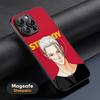 Taro Sakamoto Japan hot anime Phone Case For iPhone 16 15 14 13 12 11 Plus Pro Max  High-end Luxury Magsafe Sheepskin