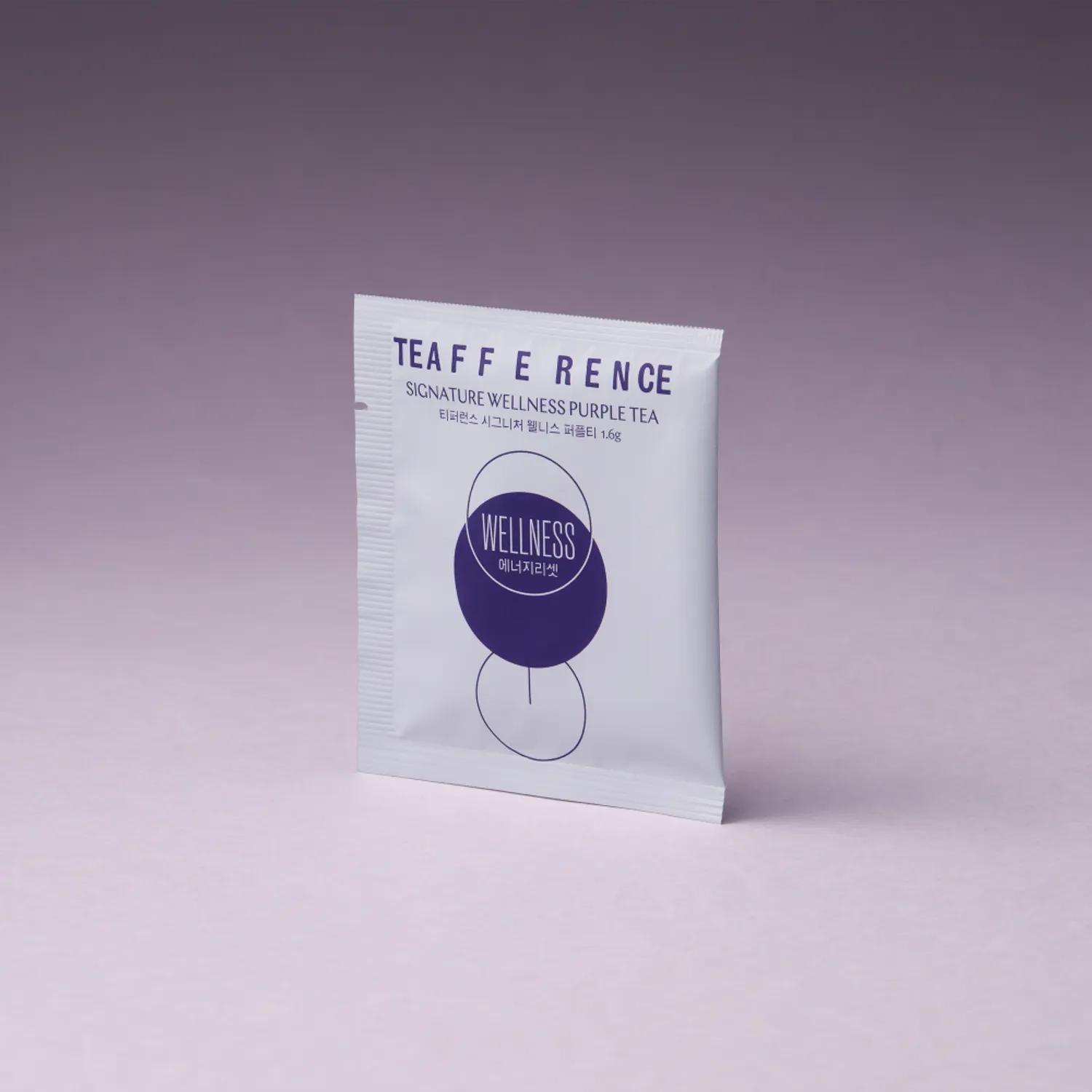 TEAFFERENCE Purple Tea #Signature Wellness 1.6g 1ea 1.6g