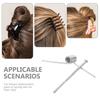 8Pcs Steel Hair Claw Clip Springs V-Shaped Replacement Parts for Hairpin Clips Large Medium DIY Hair Barrettes Accessory