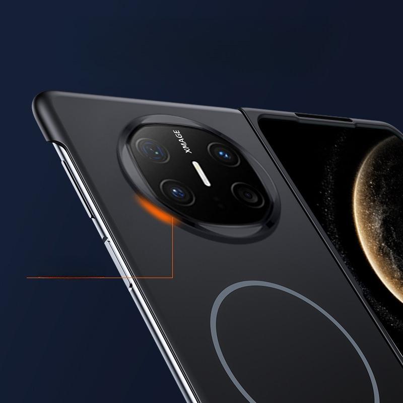 For Magsafe Ultra Thin Case for HUAWEI Mate X6 Mate X5 X3 X2 Frosted Hard PC Wireless Charging Back Cover Funda