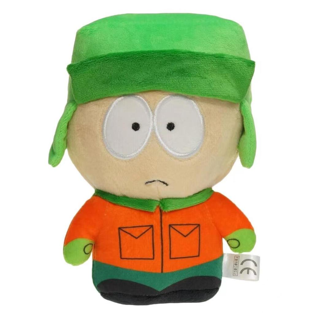 South Park Plush Toy Set: Skull Kenny, Cartman, Kyle, Butters, Stan with Go-Karts.