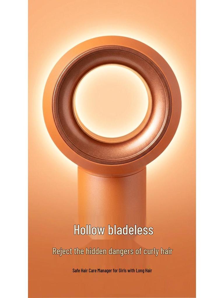 High-Speed Bladeless Hair Dryer HD16, Barber & Home Use, Negative Ion, Constant Temperature, Strong Wind Power