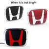 Honda PMMA LED Car Emblem Sticker Front Rear Trunk Light Badge for Accord Civic Odyssey CRV Inspire Amaze Vezel -  Accessories