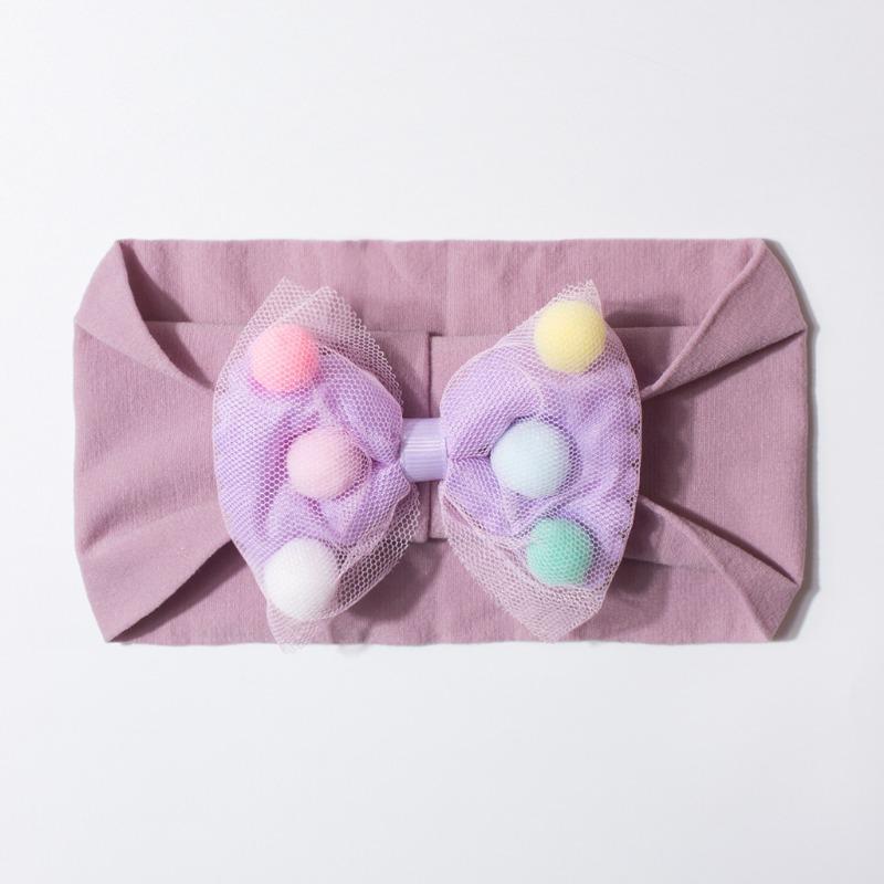 New Baby Headscarf Combination, Cute Baby Soft Bow Flower Headband, Children's Accessories