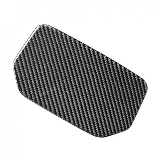 Carbon Fiber Inner Dashboard Storage Box Cover Trim For Toyota Tundra 2014-