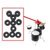 IRIN 10 Pcs Cymbals Felt Pad Drum Slices Felt Pad Protection Set Replacement Tools Percussion Instrument Accessories Music Parts