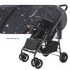 Huaying Compact One-Button Foldable Two-Way Baby Stroller