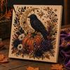 Fall Indoor Art Projects Halloween Faux Pearl DIY Kit, Spooky Cute 3D Beads Painting Crafts, Stress Relief Craft Activities Gothic Ghost Pumpkin