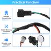 X Autohaux Tail Light Socket Wiring Harness for Hyundai Tucson 2015-2018 No.92480-D3010