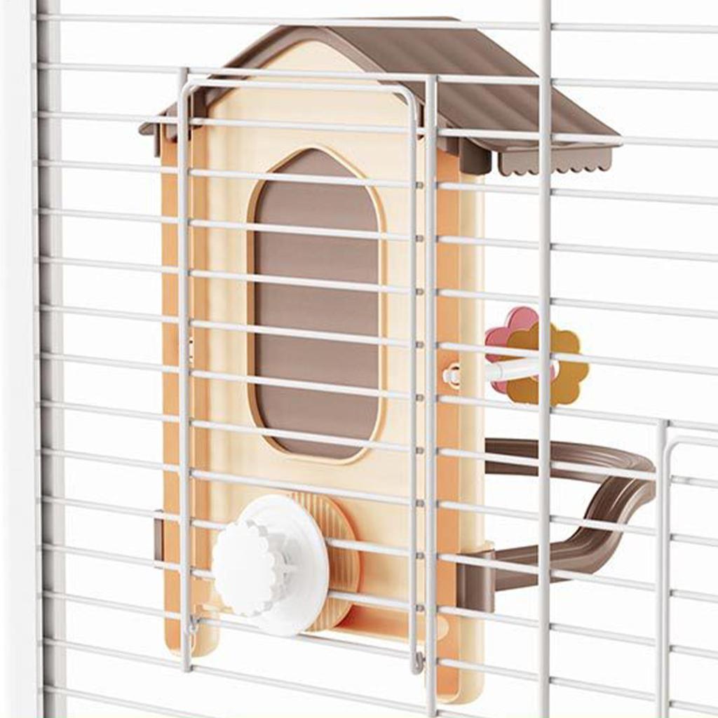 Parakeet Perches With Mirror Bird Cage accessory Pet Supplies for Chewing Playground Indoor Outdoor Yard Garden Patio Courtyard