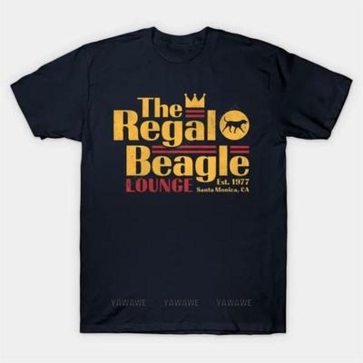 Unisex Cotton Tshirt Summer Short Sleeve Black Tee Tops The Regal Beagle T Shirt Male Fashion Casual Tshirt Oneck Tee Shirt