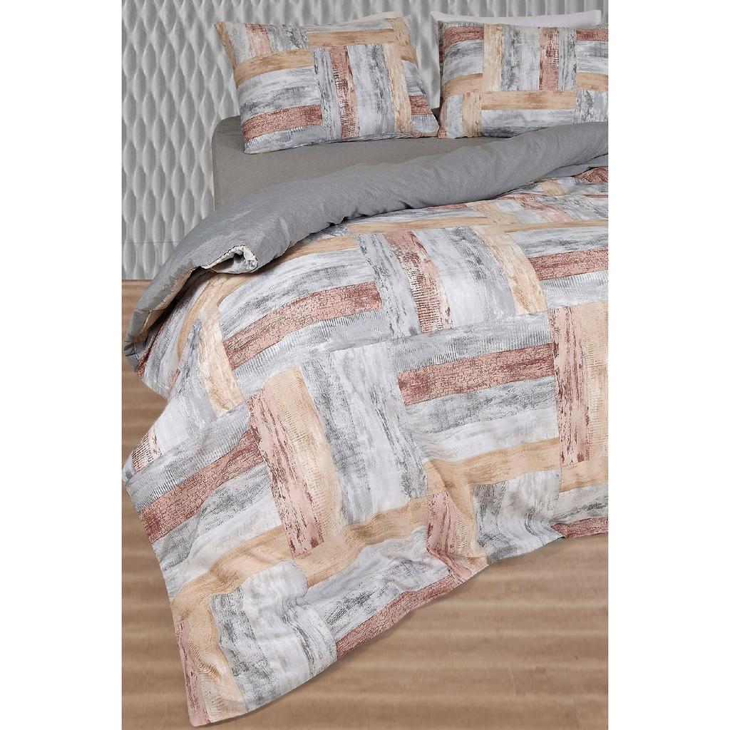 Cotton Double Duvet Cover Set | Duvet Cover And Pillow Case | Without Sheets