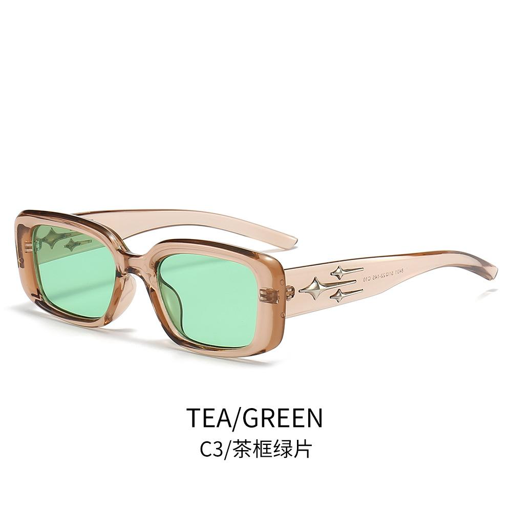 Fashion Box Sunglasses Trend Three Stars Sunglasses Outdoor Wear Glasses