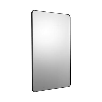 Square Wall Mounted Mirror 36" X 48" Mirror with Aluminium Alloy Frame