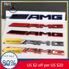 Car Sticker Hot For Mercedes Benz 1pc 3D ABS Car Rear Trunk Badge Decal Letters Sticker For Mercedes Benz AMG A B C E G CLA C63