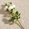 Realistic Silk Roses Flowers Plastic Simulated Rose Artificial Roses Bouquet  Home Garden Decor