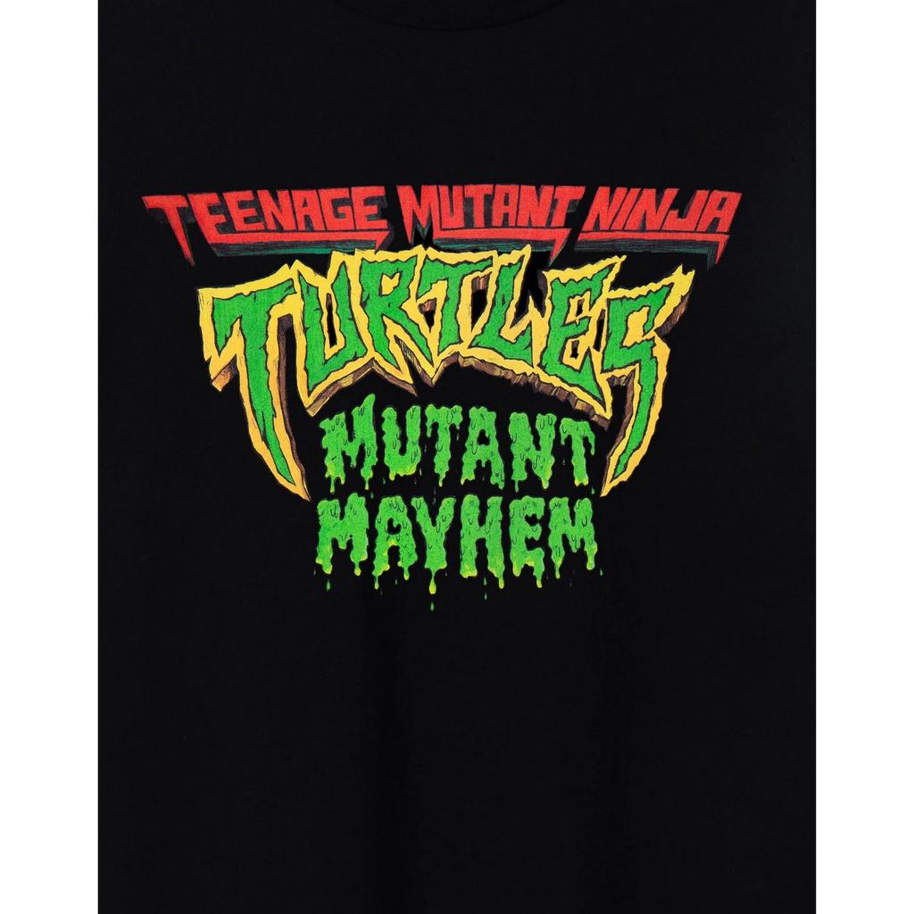Wojownicze Żółwie Ninja: Męski T-shirt z logo Mutant Mayhem