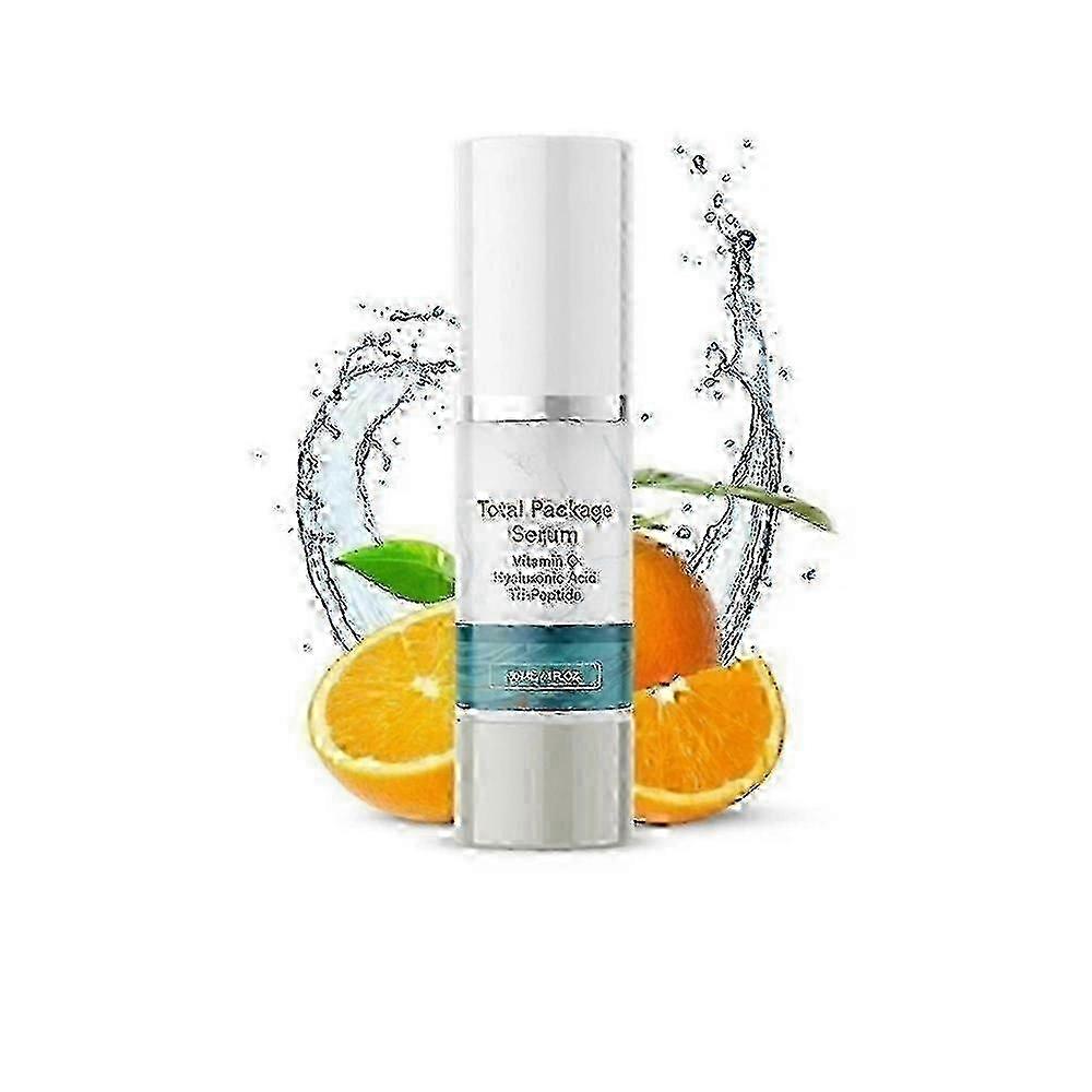 Total Package Anti-Aging Serum,All-In-One Vitamin C,Hyaluronic Acid,Peptides Serum For Face