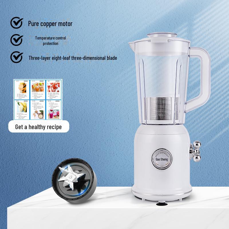 

Многофункциональная ретро-соковыжималка и соеварка - 110 В/220 В миксер для жидких продуктов и назогастральный кормовой процессор