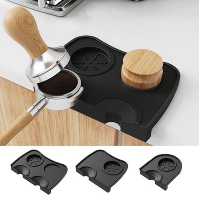 Silicone Coffee Mat Station Heat Resistant Espresso Tamper Mat Efficient Coffee Making Tool for Home Baristas Professional Coffee Enthusiasts