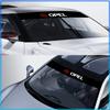 Car Front Windshield Stickers Front and Rear Decorative Decals Sticker For Opel Astra C G H Insignia J K Zafira B Corsa Vectra C Corsa C