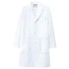 Nursery Doctor's Coat, White Coat, Doctor's Examination Coat, Lab Coat, Smooth and Wrinkle-Resistant, Men's, Size 4L, White, 8050601A