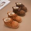Winter New Velvet Boys and Girls Winter Shoes Warm Large Cotton Shoes Thickened