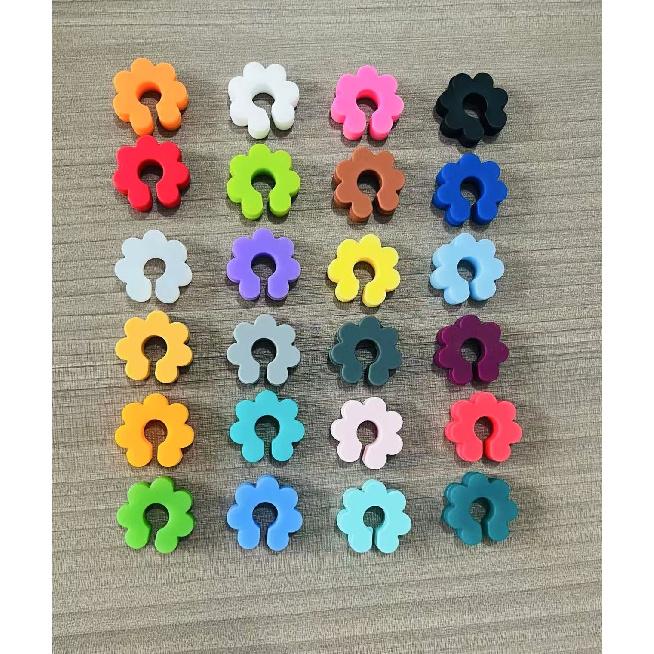 Silicone Wine Glass Markers,Color-Coded Identification Tags for Party Use for Wine,Beer,Cocktail Glasses-Ideal for Home and Bar 7