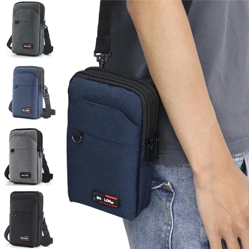 Riñonera Impermeable Bolso Capa Única/Doble Exterior Militar Cintura Fanny Pack Hombres Bolsillo para Teléfono Camping Caza Bolsa Táctica