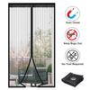 Diamond Mesh Mosquito Proof Door Curtain, Summer Mosquito Net, Magnetic Mesh Curtain,self-adhesive,home Use,no Punching Required