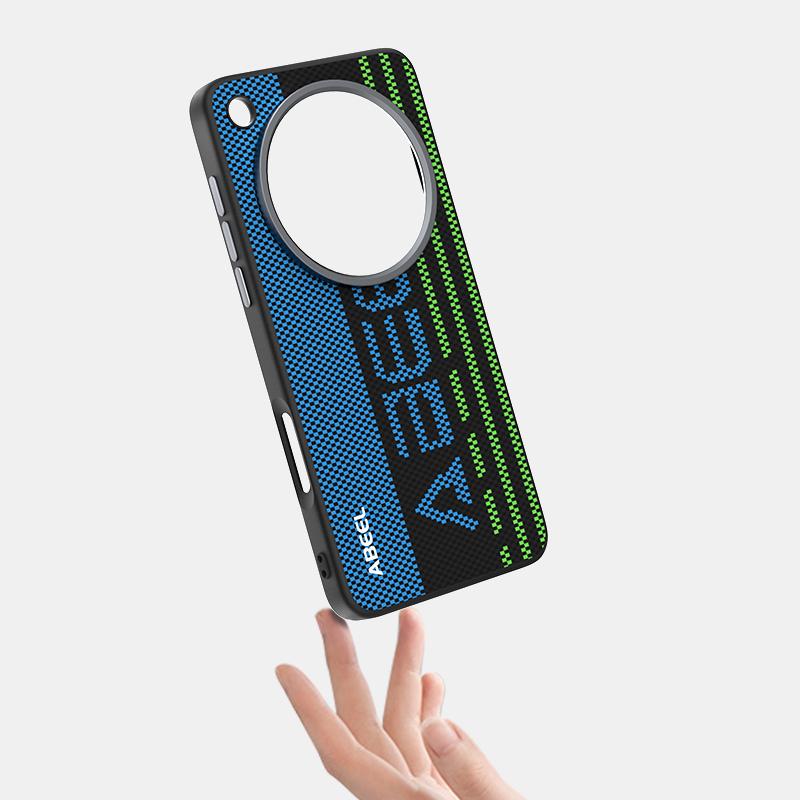 ABEEL For Oppo Find X8s 5G Case Compatible with MagSafe Printed PC TPU Aluminum Alloy Leather Phone Cover