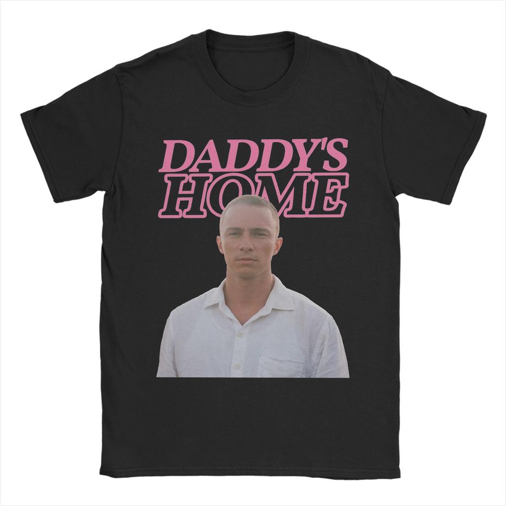 Funny Daddy's Home Drew Starkey T-Shirt for Men Round Neck 100% Cotton T Shirt Short Sleeve Tee Shirt Birthday Present Tops