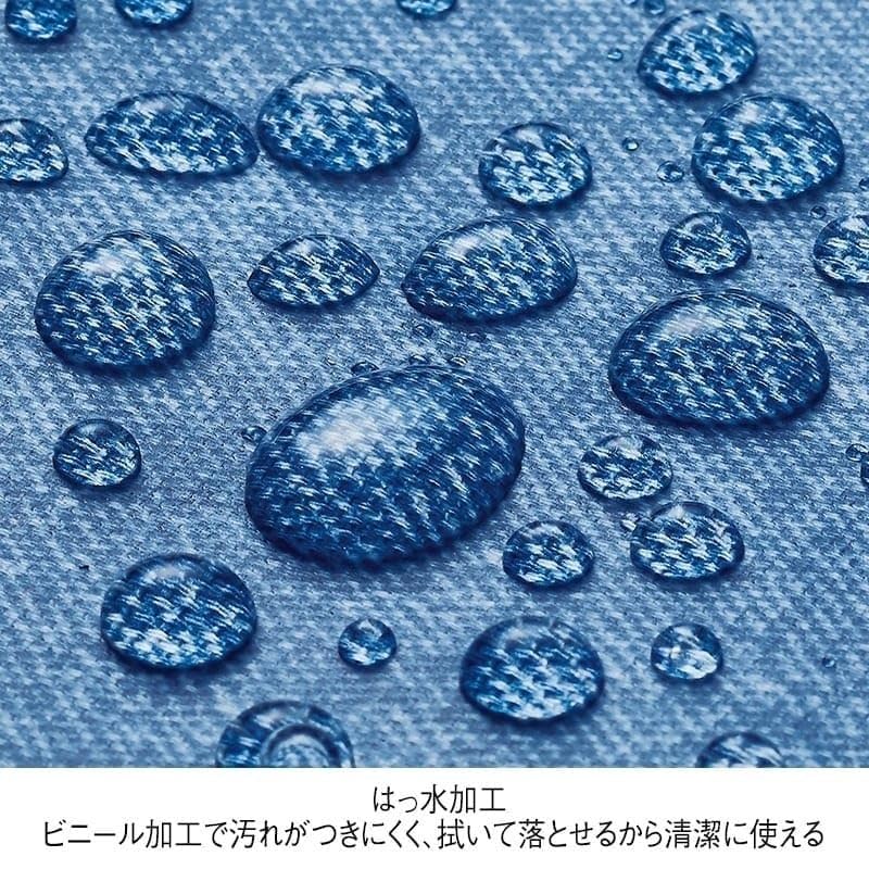 Pen Nurse with Navy Dot [Anfamie] Case, Supplies, Slim, Pocket, Hook, Medical, Nursing, Caregiving, Simple, Cute, Water-repellent,