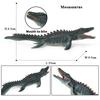 Oenux New Sealife Animals Model Prehistoric Mosasaurus Liopleurodon Kronosaurus Action Figures Solid PVC Collection Toy Kid Gift