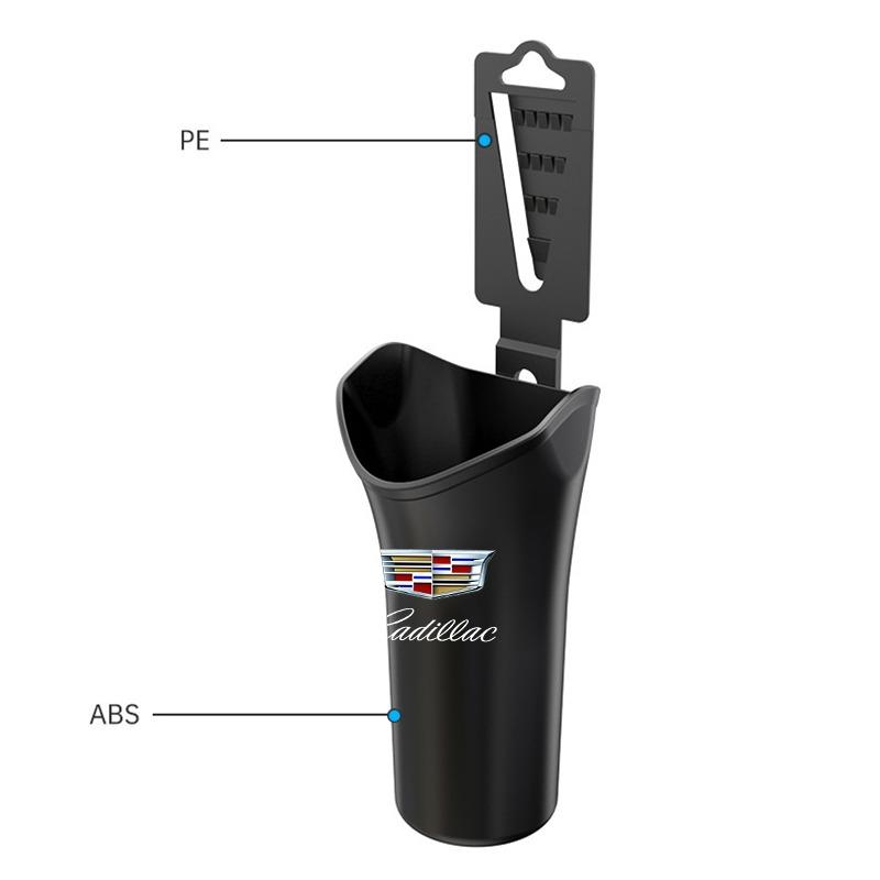 Multifunctional Car Storage Box Umbrella Organizer Bucket Waterproof For Cadillac CT5 CT6 CTS Seville ATS CT4 XTS Celestiq Ciel Escala SRX XT4 XT5 XT6